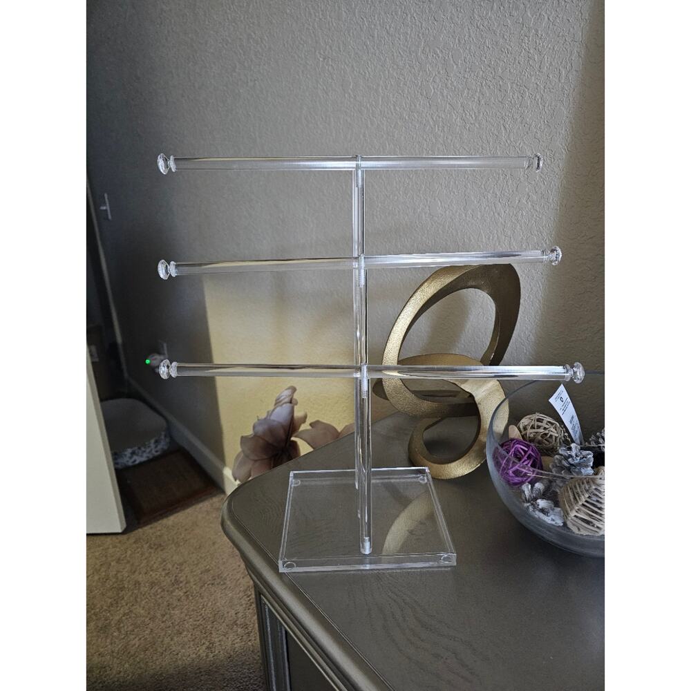 3-Tier Acrylic Hair Accessories Organizer